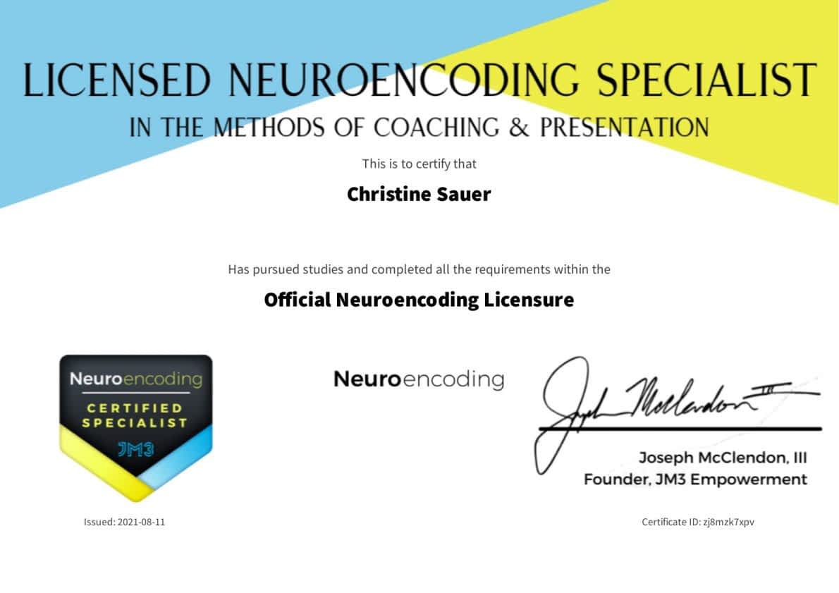 Neuroencoding specialist certificate-141181685 Neuroencoding Specialist Brain health Mental health